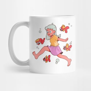 Dancing with fish Mug